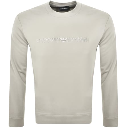Product Image for Emporio Armani Loungewear Logo Sweatshirt Beige