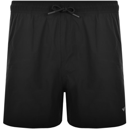 Product Image for Emporio Armani Logo Swim Shorts Black