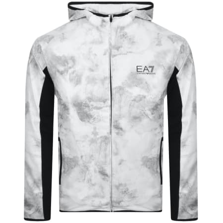 Product Image for EA7 Emporio Armani Dynamic Logo Sweatshirt White