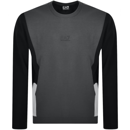Product Image for EA7 Emporio Armani Logo Sweatshirt Grey