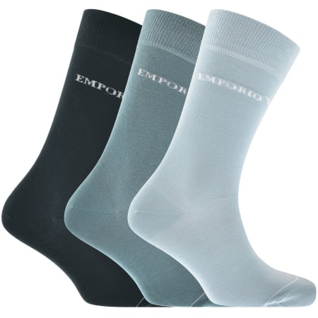 Product Image for Emporio Armani 3 Pack Socks