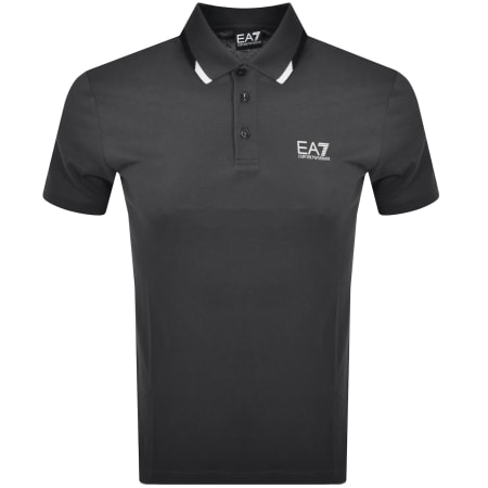 Product Image for EA7 Emporio Armani Tipped Polo Grey