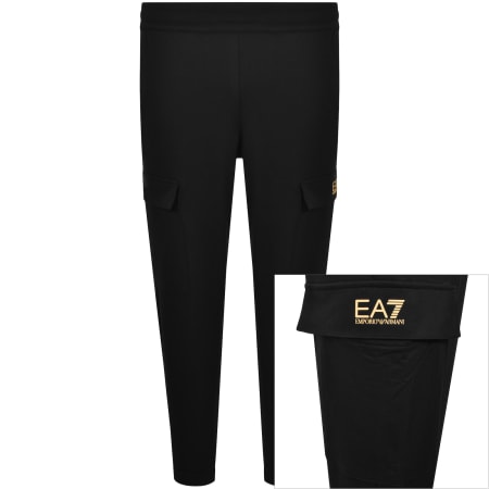 Product Image for EA7 Emporio Armani Cargo Jogging Bottoms Black