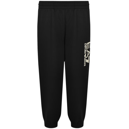 Product Image for EA7 Emporio Armani Side Logo Jogging Bottoms Black