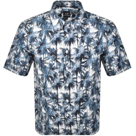 Product Image for Armani Exchange Short Sleeve Shirt White