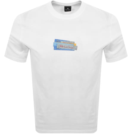 Product Image for Paul Smith Logo T Shirt White