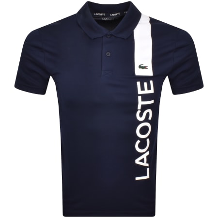 Product Image for Lacoste Sport Short Sleeved Polo T Shirt Navy