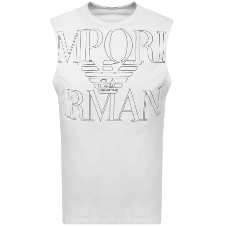 Product Image for Emporio Armani Logo Vest White