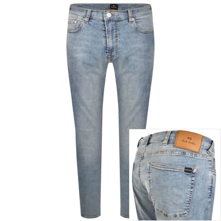 Product Image for Paul Smith Tapered Fit Jeans Light Wash Blue