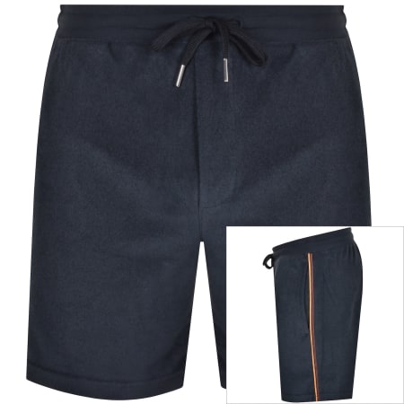 Product Image for Paul Smith Towel Stripe Jersey Shorts Navy