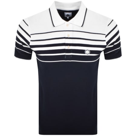 Product Image for Pretty Green Gradient Polo T Shirt Navy