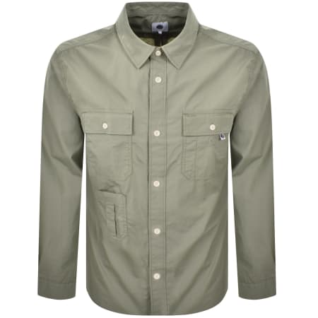 Product Image for Pretty Green Brentwood Long Sleeved Shirt Green