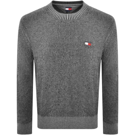 Product Image for Tommy Jeans Logo Badge Sweater Black