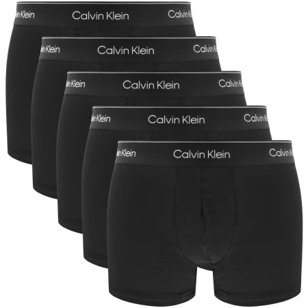 Product Image for Calvin Klein Underwear 5 Pack Trunks Black