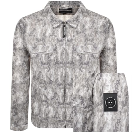 Product Image for Marshall Artist Camo Erosion Overshirt Green