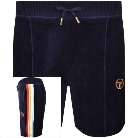 Product Image for Sergio Tacchini Slice Velour Shorts Navy
