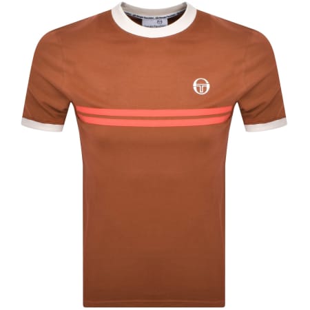 Product Image for Sergio Tacchini Supermac T Shirt Brown