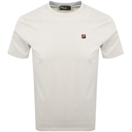 Product Image for Fila Vintage Yaxlay 2 T Shirt Off White