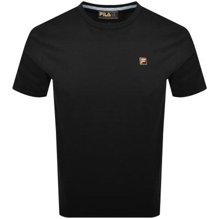Product Image for Fila Vintage Yaxlay 2 T Shirt Black