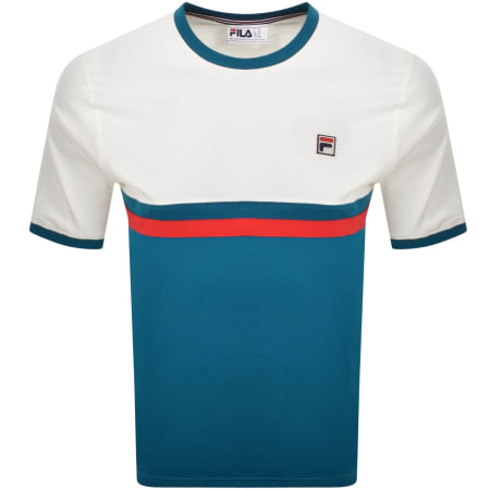 Product Image for Fila Vintage Randy T Shirt Deep Lagoon