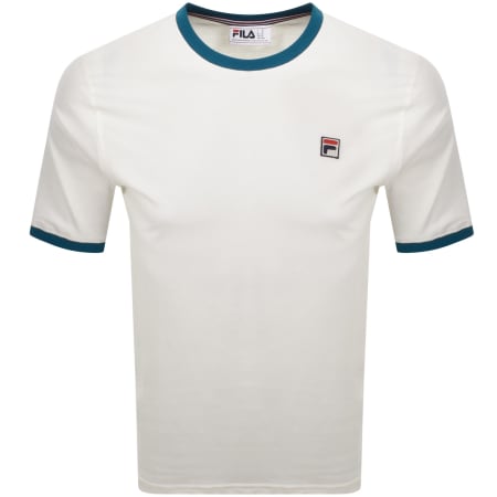Product Image for Fila Vintage Marconi T Shirt Off White
