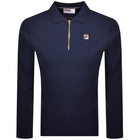 Product Image for Fila Vintage Blake Polo T Shirt Navy