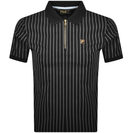 Product Image for Fila Vintage Patton Polo T Shirt Black