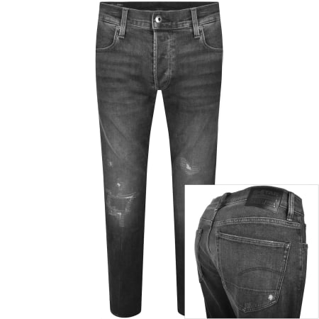 Product Image for G-Star 3301 Slim Fit Jeans Mid Wash Black