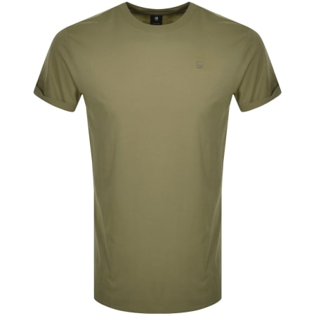 Product Image for G Star Raw Lash Logo T Shirt Green