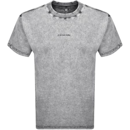 Product Image for G Star Raw Logo Washed T Shirt Black