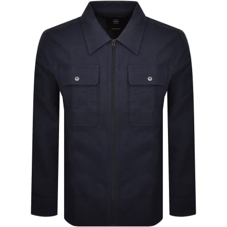 Product Image for G-Star Raw Zip Overshirt Blue
