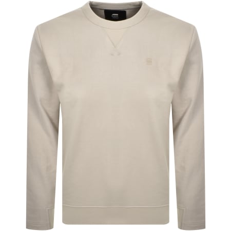 Product Image for G Star Raw Nifous Sweatshirt Beige