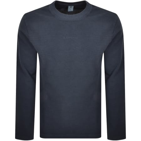 Product Image for G Star Raw Overdyed Sweatshirt Blue