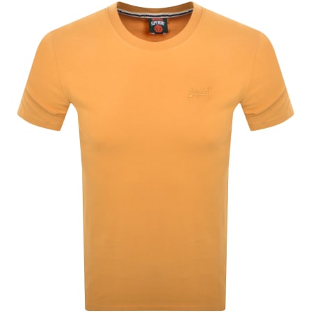 Product Image for Superdry Essential Logo T Shirt Yellow