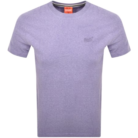 Product Image for Superdry Essential Logo T Shirt Purple