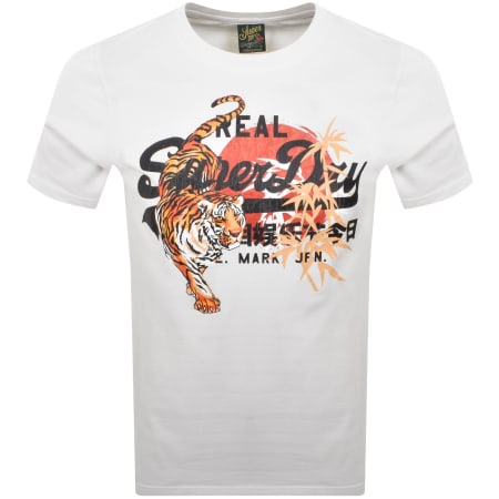 Product Image for Superdry VL Tokyo Relaxed Logo T Shirt White