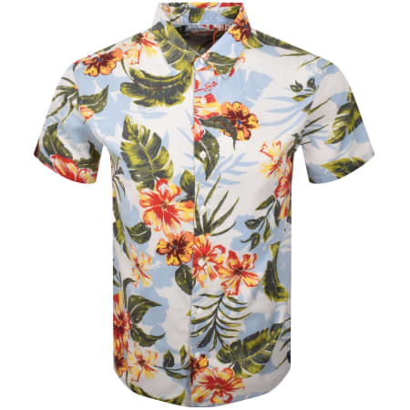 Product Image for Superdry Short Sleeved Hawaiian Shirt White