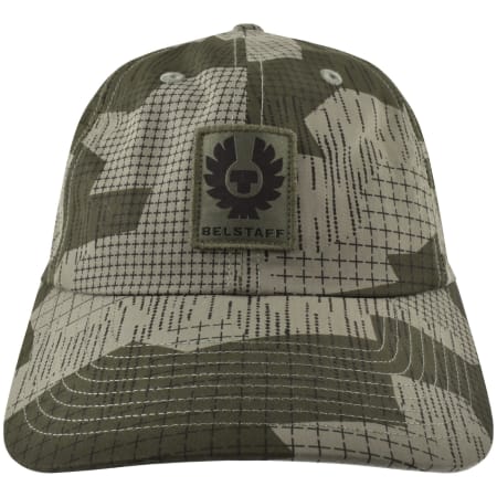 Product Image for Belstaff Phoenix Logo Cap Green