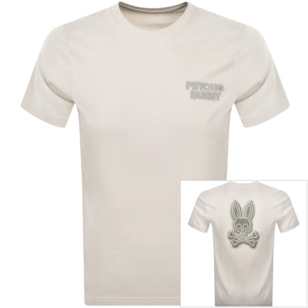 Product Image for Psycho Bunny Sydney Graphic Logo T Shirt Beige