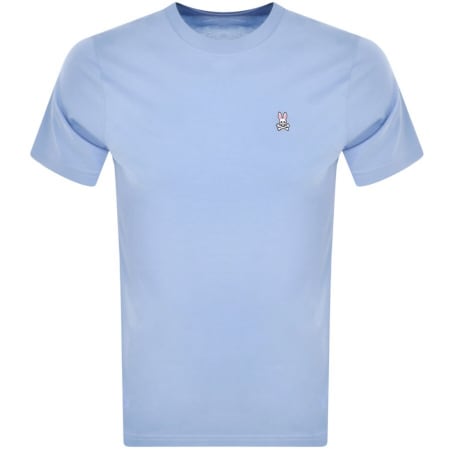 Product Image for Psycho Bunny Classic Crew Neck T Shirt Blue