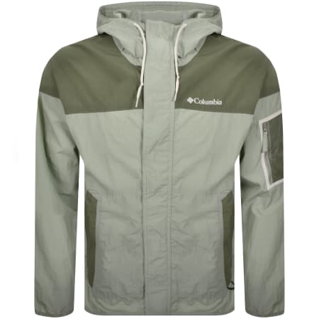 Product Image for Columbia Windbreaker Jacket Green