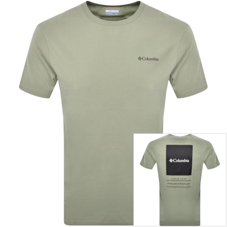 Product Image for Columbia Barton Springs Graphic T Shirt Green