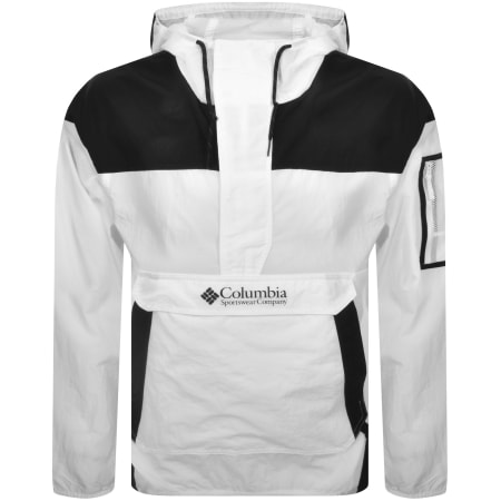 Product Image for Columbia Windbreaker Anorak Jacket White