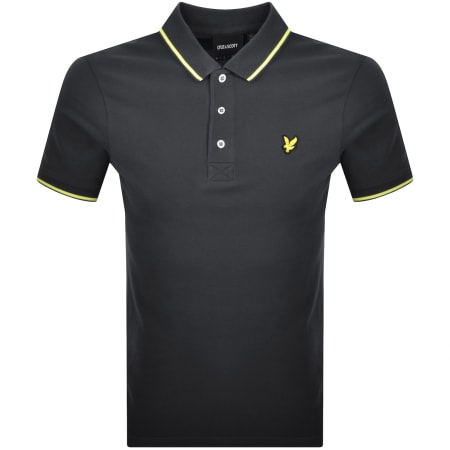 Product Image for Lyle And Scott Tipped Polo T Shirt Grey