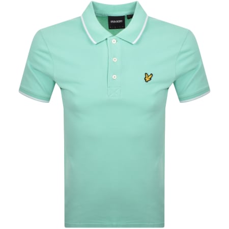 Product Image for Lyle And Scott Tipped Polo T Shirt Green