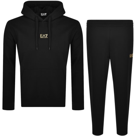 Product Image for EA7 Emporio Armani Logo Tracksuit Black