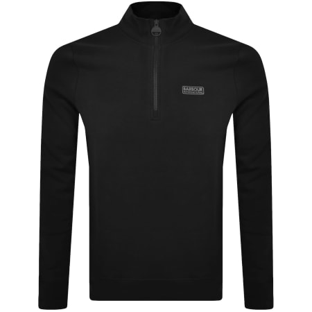 Recommended Product Image for Barbour International Half Zip Sweatshirt Black