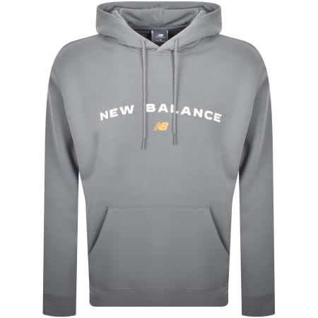 Product Image for New Balance Graphic Logo Hoodie Grey