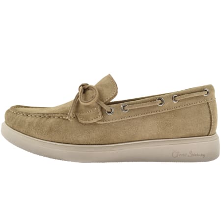 Product Image for Oliver Sweeney Girona Boat Shoes Beige