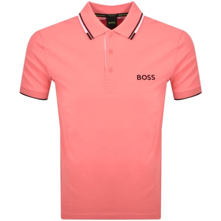 Product Image for BOSS Paddy Pro Polo T Shirt Pink
